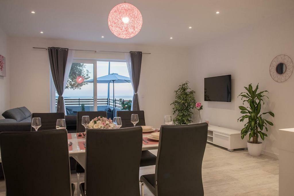 Apartment Eli - Sea View Mlini Dış mekan fotoğraf